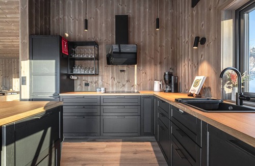 Al Municipality Cabin | New luxury cabin in Geilo with hot tub, mountain views & ski access