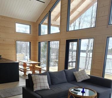 Kolari Villa | New modern log villa