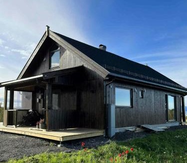 Andoy House | Newly Built Cabin On Andøya With Northern Lights