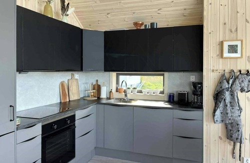 Andoy House | Newly built cabin on Andøya with northern lights
