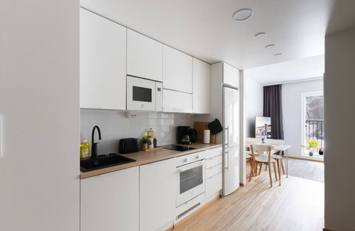 Jyvaskyla Apartment | Newly built one bedroom apartment with private sauna in the center