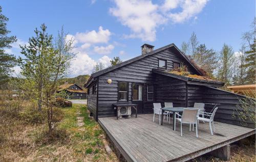 Tjørhom House | Nice Home In Tjørhom With Sauna