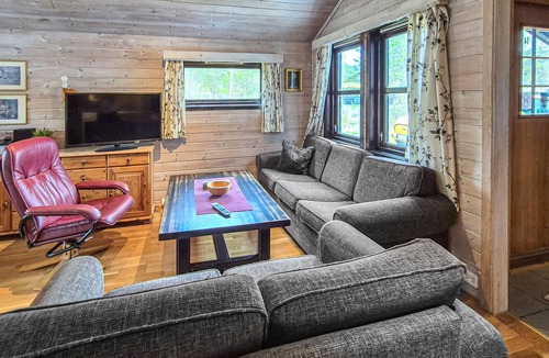 Tjørhom House | Nice home in Tjørhom with sauna