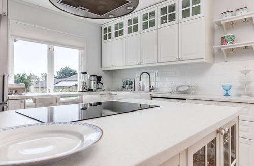 Sissehall Ski Chalet | Nice house with a panoramic view of the sea on beautiful Hasslö outside Karlskrona | SE05069