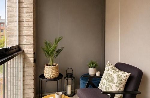 Herttoniemi Apartment | Nordic Nest- Modern Studio w Balcony Near Metro