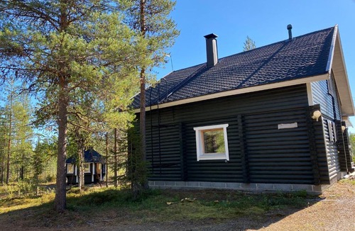 Kittila Ski Chalet | Northern Light Villa Ylläs with a Jacuzzi