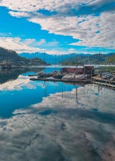 Norheimsund Villa | Nortorp, stort hus med egen brygge i sentrum