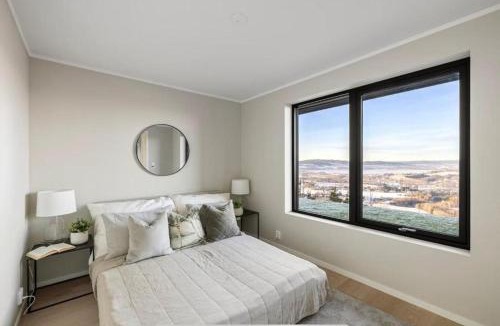 Fet Municipality Apartment | Ny leilighet med nydelig utsikt over Glomma!