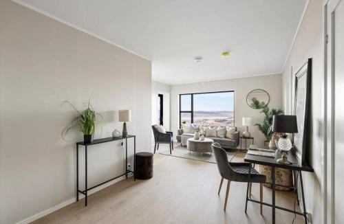 Fet Municipality Apartment | Ny leilighet med nydelig utsikt over Glomma!