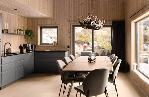 Vradal House | Nyborg Hytte with sauna