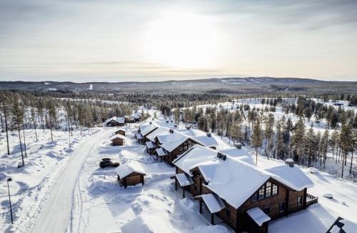 Idre House | Nybyggd stuga, modern arkitektur - panoramautsikt