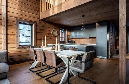 Idre House | Nybyggd stuga, modern arkitektur - panoramautsikt