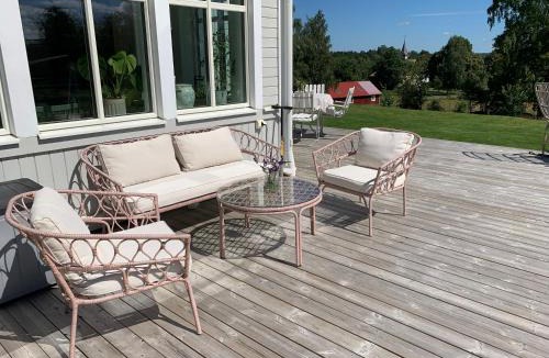 Olmstad Villa | Nybyggt hus i lantlig idyll