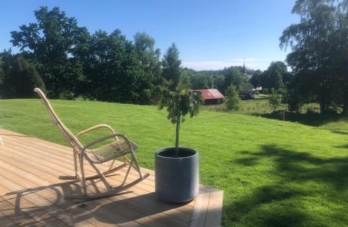 Olmstad Villa | Nybyggt hus i lantlig idyll