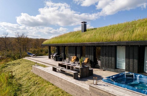 Hol Municipality House | Nydelig og Moderne hytte på Kikut Geilo - 6 senger, 4 soverom og jacuzzi