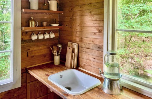 Simlangsdalen House | Off-grid cabin in your private Swedish forest