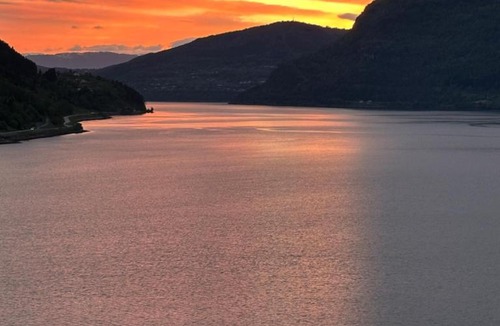 Olden House | Olden house fjord and sunset