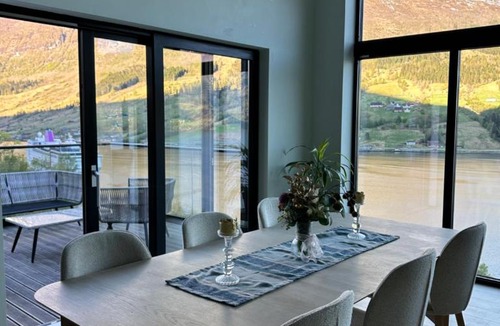 Olden House | Olden house fjord and sunset