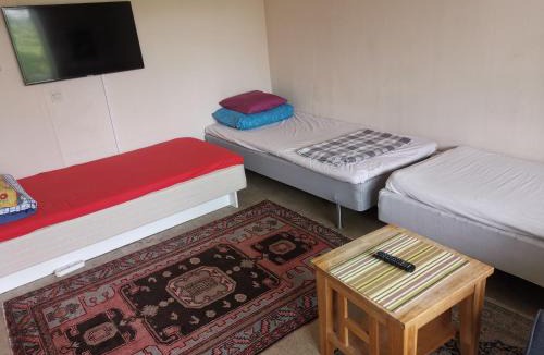 Goteborg Municipality House | One Large Room with 3 single beds