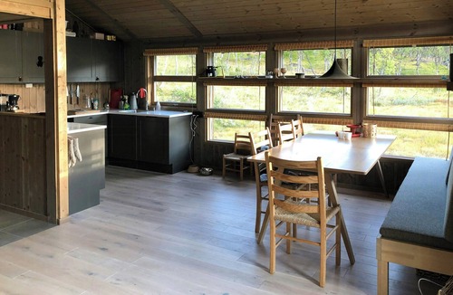 Tyinkrysset House | Panorama cabin by Kongeveien near Jotunheimen