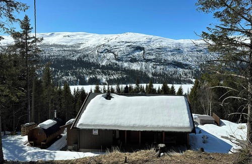 Espedalen House | Panoramic views towards Jotunheimen with jacuzzi