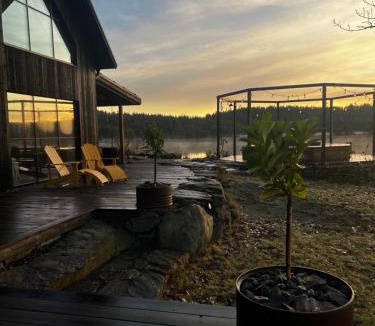 Lerum Villa | Peaceful lakefront retreat surrounded by nature