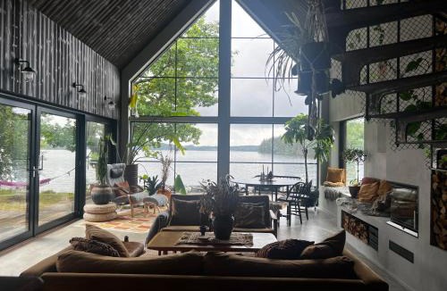 Lerum Villa | Peaceful lakefront retreat surrounded by nature