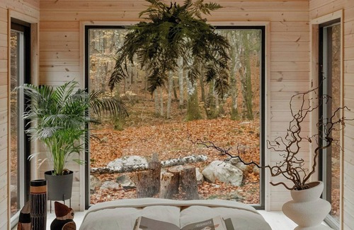 Immeln House | Pods on stilts in the forest by Lake Immeln