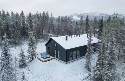 Syote Villa | Porevillas Iso-Syöte B | Jacuzzi & Sauna