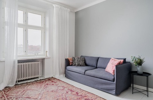 Kruununhaka Apartment | Premium 7th Floor Apartment with Sea View & Historic District