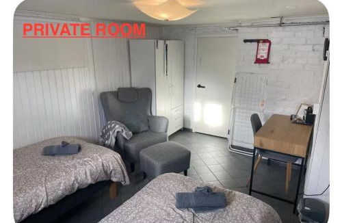 Odkarby House | Private room with shared bathroom and kitchen
