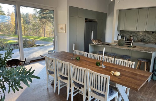 Ingaro Ski Chalet | Private villa with a sea view on Ingarö near Stockholm