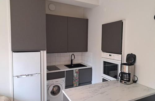 Lantinen District Apartment | Quiet parkside studio with a fully stocked fridge