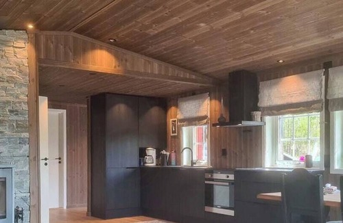 Gaular Municipality House | Renovated cabin by Lake Djupedal
