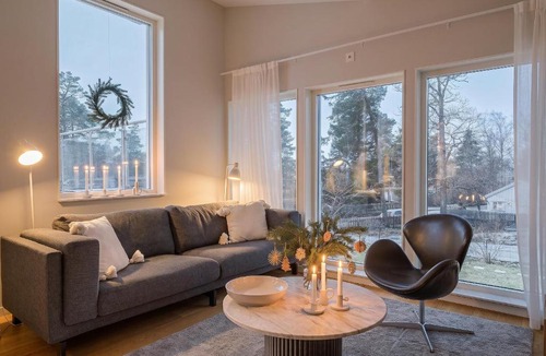 Saltsjobaden Villa | Renovated Swedish Villa Lake Views Beach Access