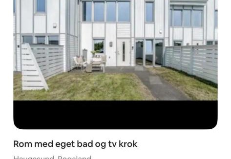 Haugesund House | Rom i nyere rekkehus nord i Haugesund