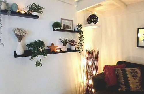 Vallsjobol Cabin | Romantic Loft, Cosy Hideaway with Fireplace