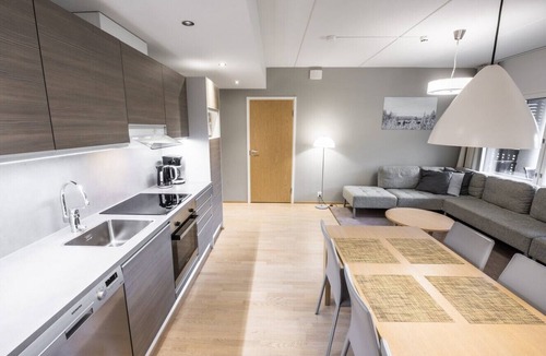 Rukatunturi Apartment | Ruka Ski Chalets (81,5m²) with balcony and WiFi