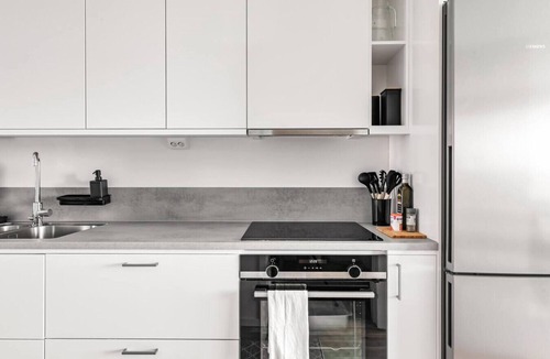 Alvsjo Apartment | Scandinavian Comfort in Älvsjö