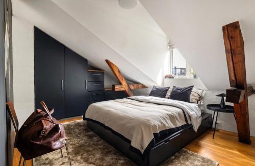 Majorstua Apartment | Scandinavian loft on Frogner