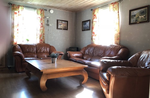 Lilla Edet O House | Scenic lake location with fishing, boat available for rent.