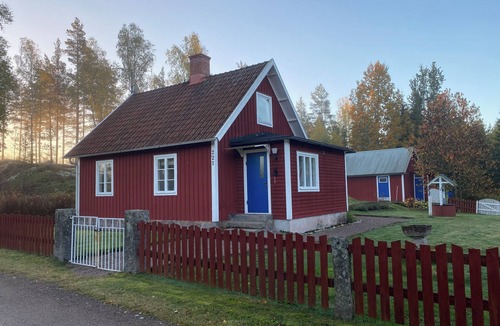 Emmaboda Apartment | Schwedenhaus in Alleinlage und Seenähe