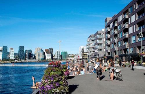 Gamle Oslo Apartment | Seafront Apartment at Sørengka OSLO