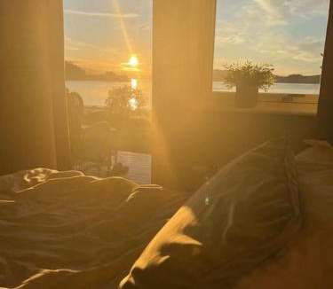 Buvika House | seaside house with stunning sunsets & sun all day Near Trondheim