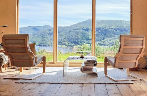 Hyllestad House | Self-built cabin with views over Leirvik