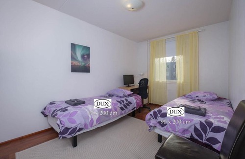 Siilinjarvi Apartment | Simonsalo Serenity with Dux Beds WiFi and Free Parking