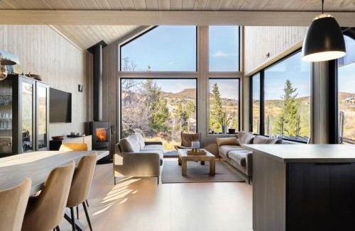 Rollag House | Ski-In Mountain Cabin.5 BR.Sauna.Veggli