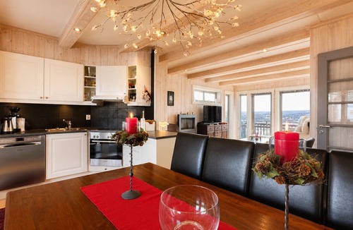 Hol Municipality Apartment | Ski-in/ski-out at Kikut, Geilo – apartment with sauna
