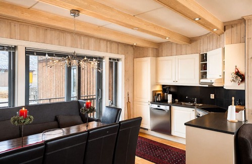 Hol Municipality Apartment | Ski-in/ski-out at Kikut, Geilo – apartment with sauna