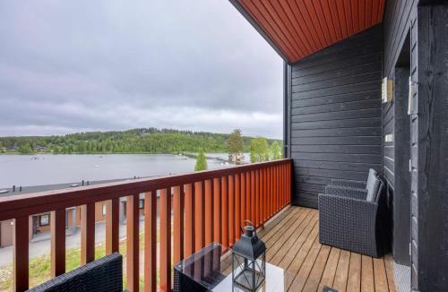 Kehys-Kainuu Apartment | Skivillas 26 B 6 Lake View Incl Sauna, Balcony, central location